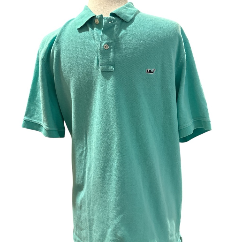 Vineyard Vines men’s size medium Green Polo Shirt Classic Casual Style